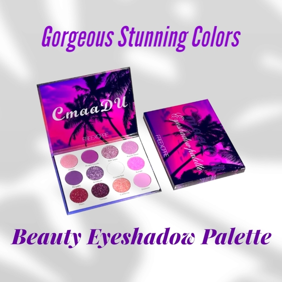 Gorgeous 12 Color Glitter Mermaid Shiny Eyeshadow Palette! Vibrant… - Picture 4 of 11